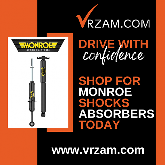 Get your Monroe Shock Absorbers on www.vrzam.com