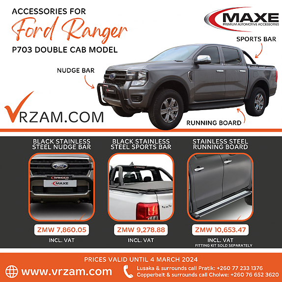 Ford Ranger Maxe Accessories